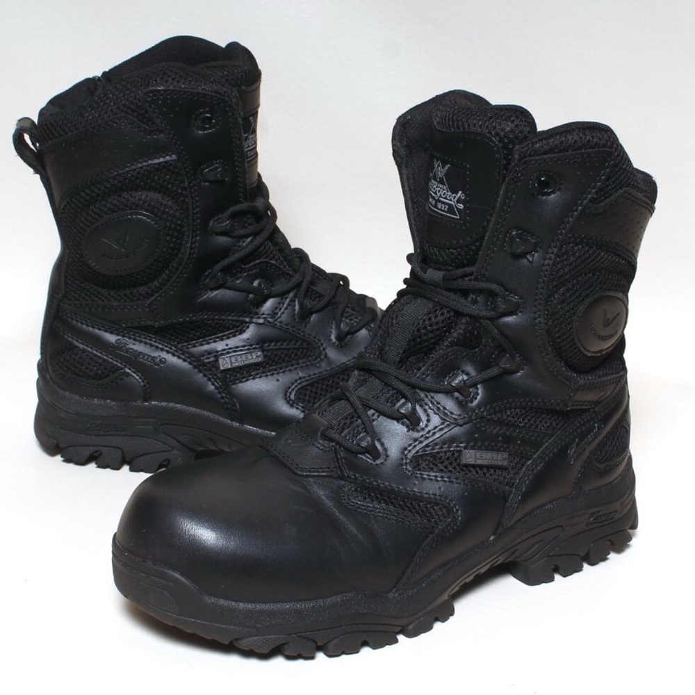 Men's Black Thorogood Work Boots